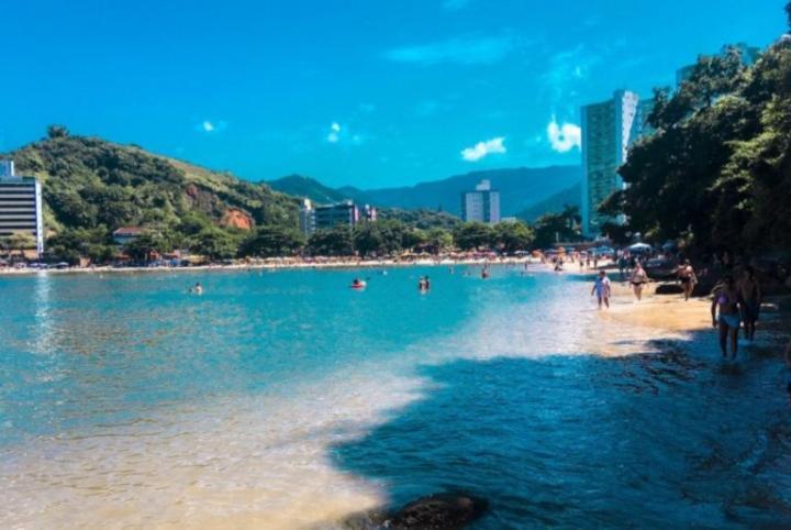 Apartamento Dona Frida Prainha Com Wifi Pe Na Areia كاراغواتاتوبا المظهر الخارجي الصورة